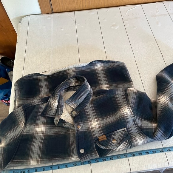 Matix Men’s Shacket Small plaid snap up - Picture 8 of 8